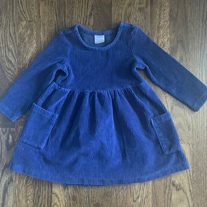 Blue Corduroy Dress- Hanna Andersson